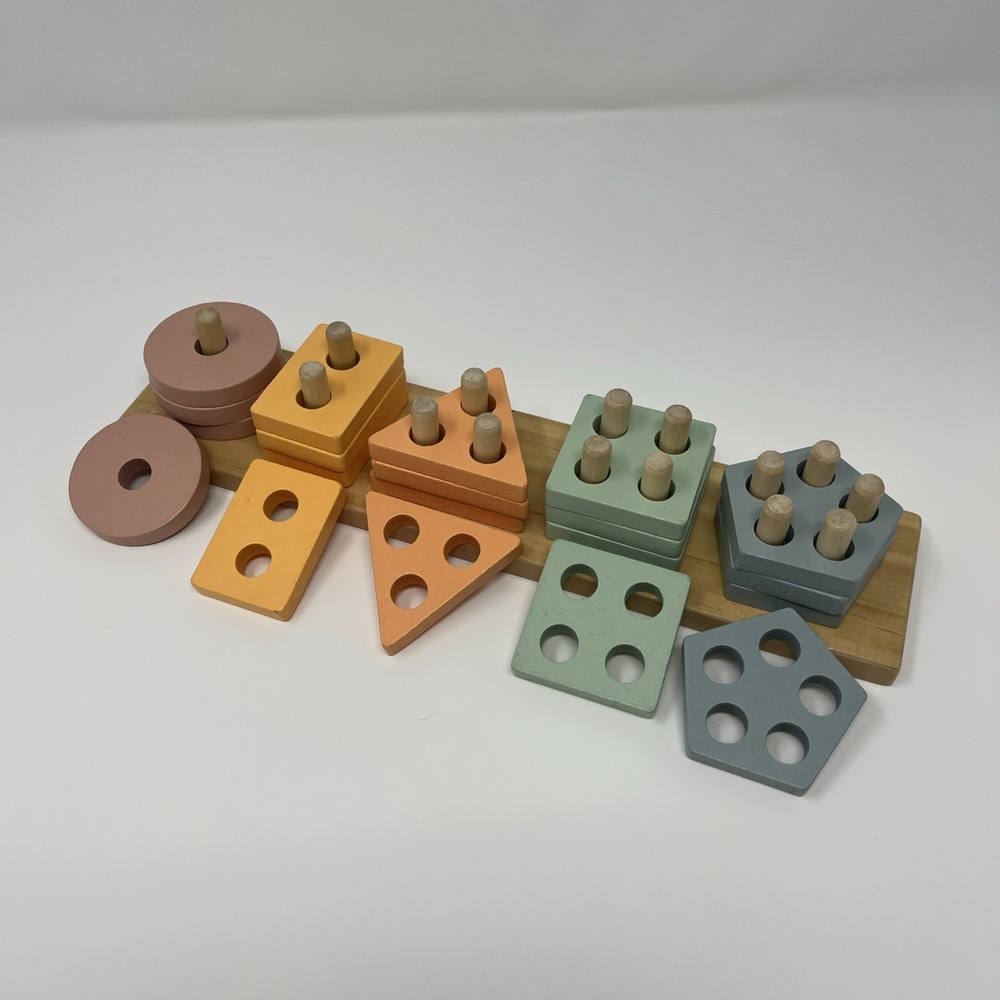 GOPO TOYS Montessori Toys for 1+ Year Old – 12 x 3 x 2 inches, Multicolor